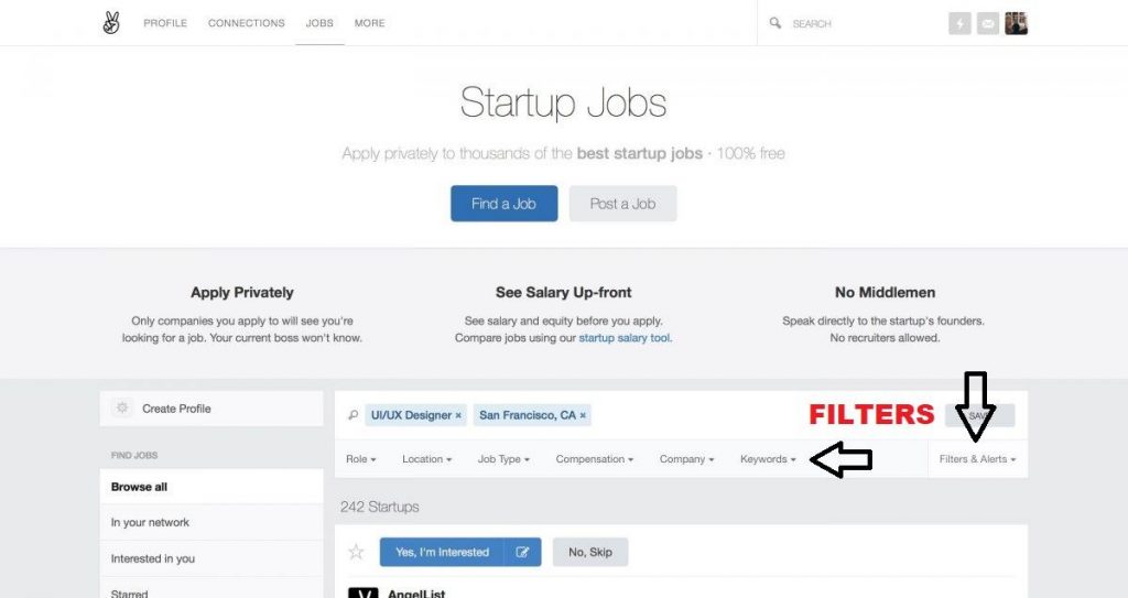 remote jobs from angel list